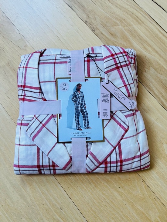 Victoria's Secret Other - New!Victoria's Secret Red & White Plaid Flannel Long PJ Set